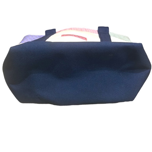 Vineyard Vines Canvas Fabric Whale Sailboat Palm Tree Golf Printed Tote Bag - Picture 8 of 14